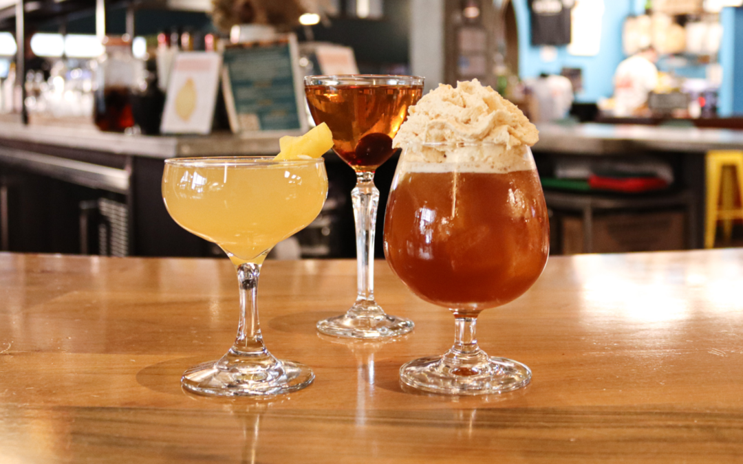 fall cocktails at Durham Food Hall